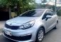 Silver Kia Rio 2016 for sale in Quezon -7