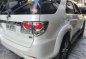 Pearl White Toyota Fortuner 2015 for sale in Automatic-2