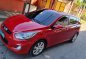 Red Hyundai Accent 2013 for sale in Valenzuela-1