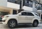 Pearl White Toyota Fortuner 2015 for sale in Automatic-0