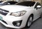 Pearl White Subaru Impreza 2012 for sale in Bulacan-1