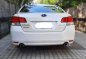 Pearl White Subaru Legacy 2010 for sale in Automatic-2