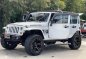 Pearl White Jeep Wrangler 2014 for sale in Quezon -2