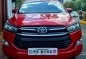 Selling Red Toyota Innova 2020 in Marikina-2