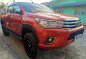 Orange Toyota Hilux 2017 for sale in Angeles -6