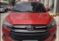 Sell Red 2018 Toyota Innova in Angeles-1