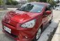 Red Mitsubishi Mirage 2015 for sale in Automatic-1