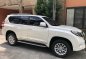 Pearl White Toyota Land Cruiser Prado 2015 for sale in Pasig -3