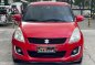 Red Suzuki Swift 2018 for sale in Quezon -0