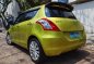 Yellow Suzuki Swift 2012 for sale in Pateros -7