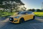 Yellow Hyundai Veloster 2016 for sale in Makati-2