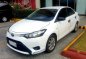 Pearl White Toyota Vios 2017 for sale in Quezon -0
