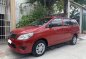 Red Toyota Innova 2016 for sale in Manila-0