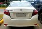 Pearl White Toyota Vios 2017 for sale in Quezon -1
