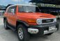 Orange Toyota FJ Cruiser 2014 for sale in Malolos-1