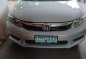 Silver Honda Civic 2013 for sale in Angeles -0