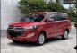 Red Toyota Innova 2017 for sale in Angeles -0