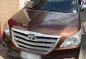 Brown Toyota Innova 2015 for sale in Malabon -0
