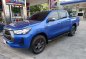Selling Blue Toyota Hilux 2021 in Manila-1
