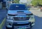 Silver Toyota Hilux 2013 for sale in Las Piñas-8