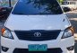 Pearl White Toyota Innova 2014 for sale in Dasmariñas-0