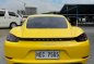Selling Yellow Porsche 718 2018 in Pasay-2