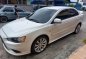 White Mitsubishi Lancer 2011 for sale in Las Pinas-8