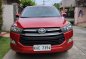 Red Toyota Innova 2018 for sale in Manual-0