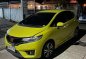 Yellow Honda Jazz 2015 for sale in Automatic-0