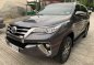 Grey Toyota Fortuner 2017 for sale in Automatic-1