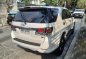 Pearl White Toyota Fortuner 2015 for sale in Manila-5