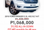2019 Ford Ranger  2.2 XLT 4x2 AT in Cainta, Rizal-9
