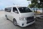 Selling Pearl White Toyota Hiace Super Grandia 2019 in Quezon City-0