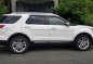 Pearl White Ford Explorer 2016 SUV / MPV at Automatic  for sale in Quezon City-2