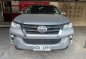 Sell Silver 2017 Toyota Fortuner in Manila-4