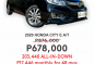 2020 Honda City  1.5 E CVT in Cainta, Rizal-9