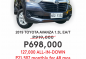 2019 Toyota Avanza  1.3 E A/T in Cainta, Rizal-0