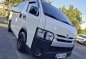 Selling White Toyota Hiace 2017 Van at Manual  at 50000 in Manila-3