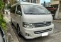 Sell Pearl White 2012 Toyota Hiace in Quezon City-2