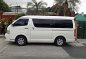 Sell Pearl White 2012 Toyota Hiace in Quezon City-4