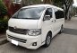 Sell Pearl White 2012 Toyota Hiace in Quezon City-0