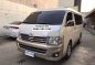 White Toyota Hiace Super Grandia 2012 for sale in Mandaue-9