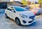 White Mitsubishi Mirage 2015 for sale in Manual-1