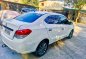 White Mitsubishi Mirage 2015 for sale in Manual-7