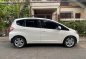 Pearl White Honda Jazz 2009 for sale in Quezon City-3