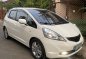 Pearl White Honda Jazz 2009 for sale in Quezon City-0