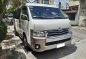 Pearl White Toyota Hiace 2017 for sale in Manila-2