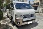 Pearl White Toyota Hiace 2017 for sale in Manila-3