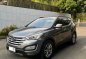 White Hyundai Santa Fe 2014 for sale in Automatic-7