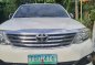 White Toyota Fortuner 2013 for sale in Manila-0